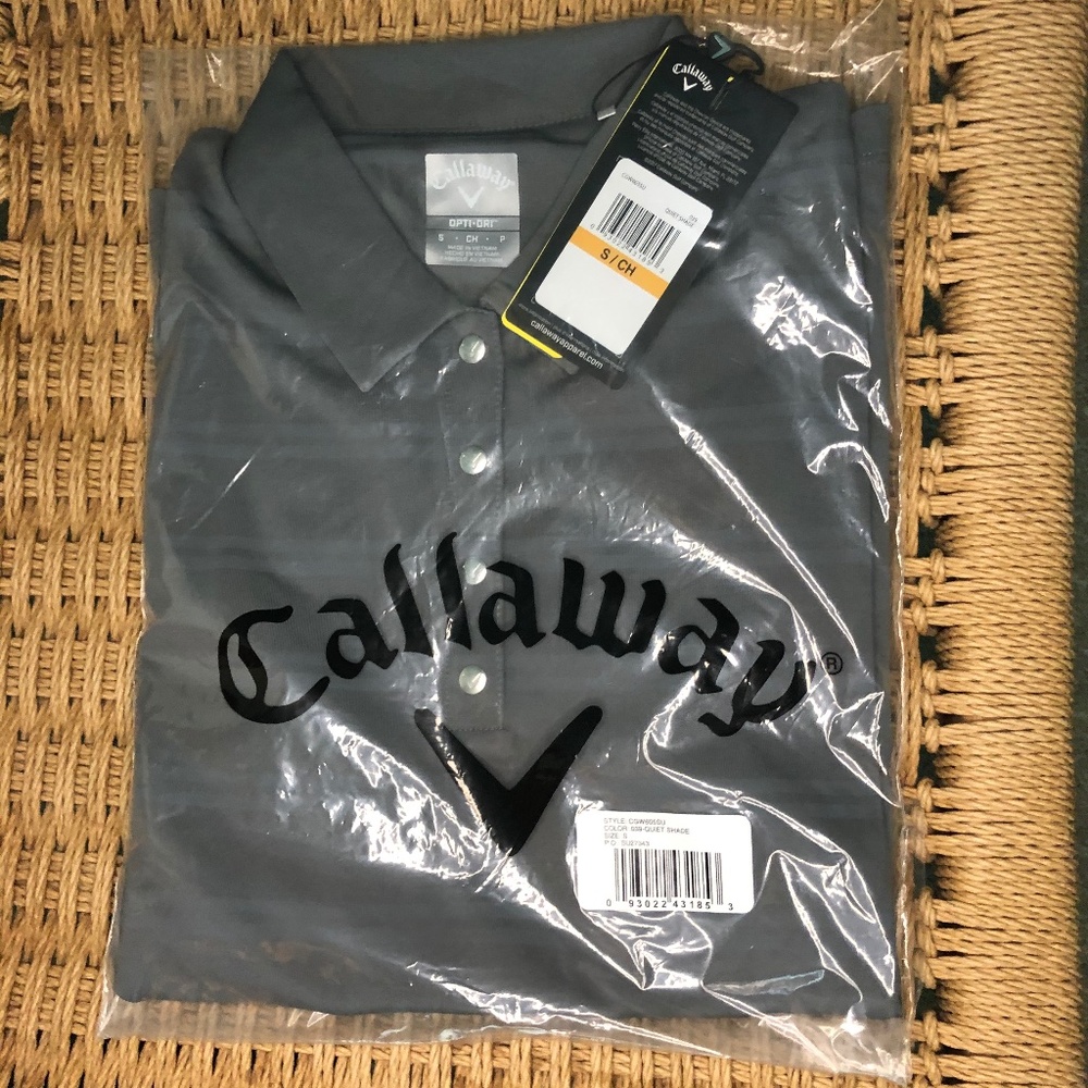 Callaway Womens Cooling Horizontal Texture Polo